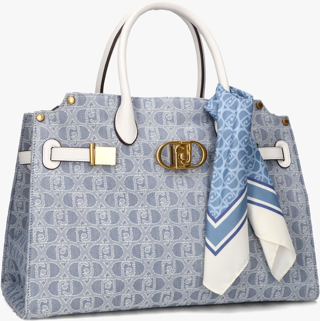 LIU JO blauwe liu jo handtas l satchel
