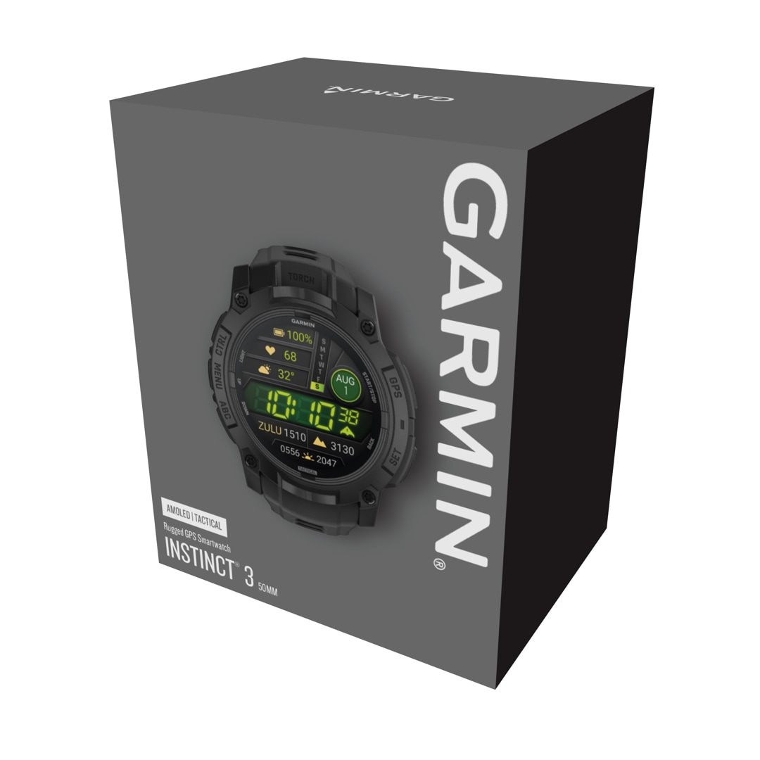 Garmin Instinct 3 – 50mm AMOLED Tactical Edition