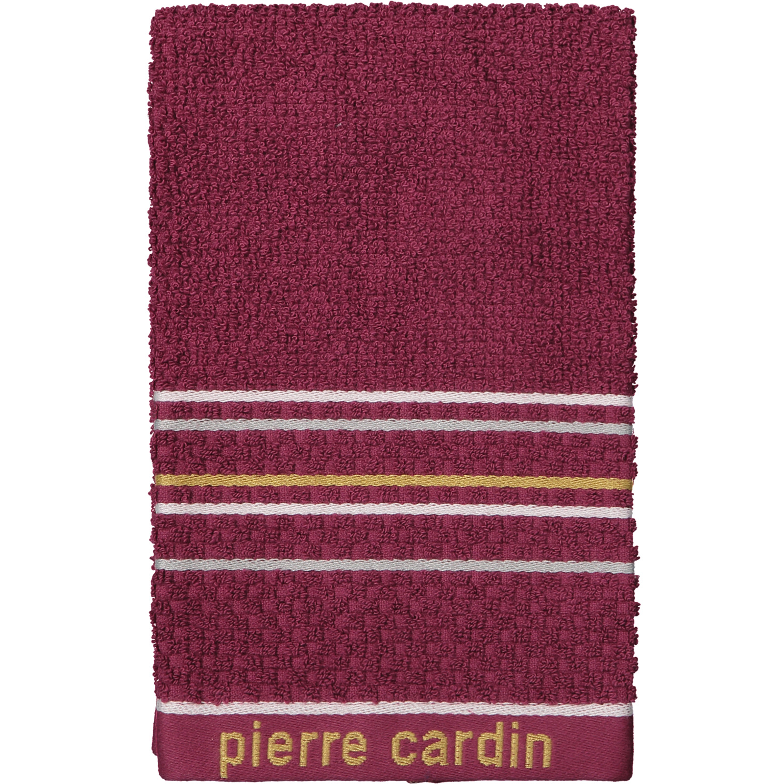 Pierre Cardin Frotteewäsche hellrot 30x50 Frottée Gästetuch