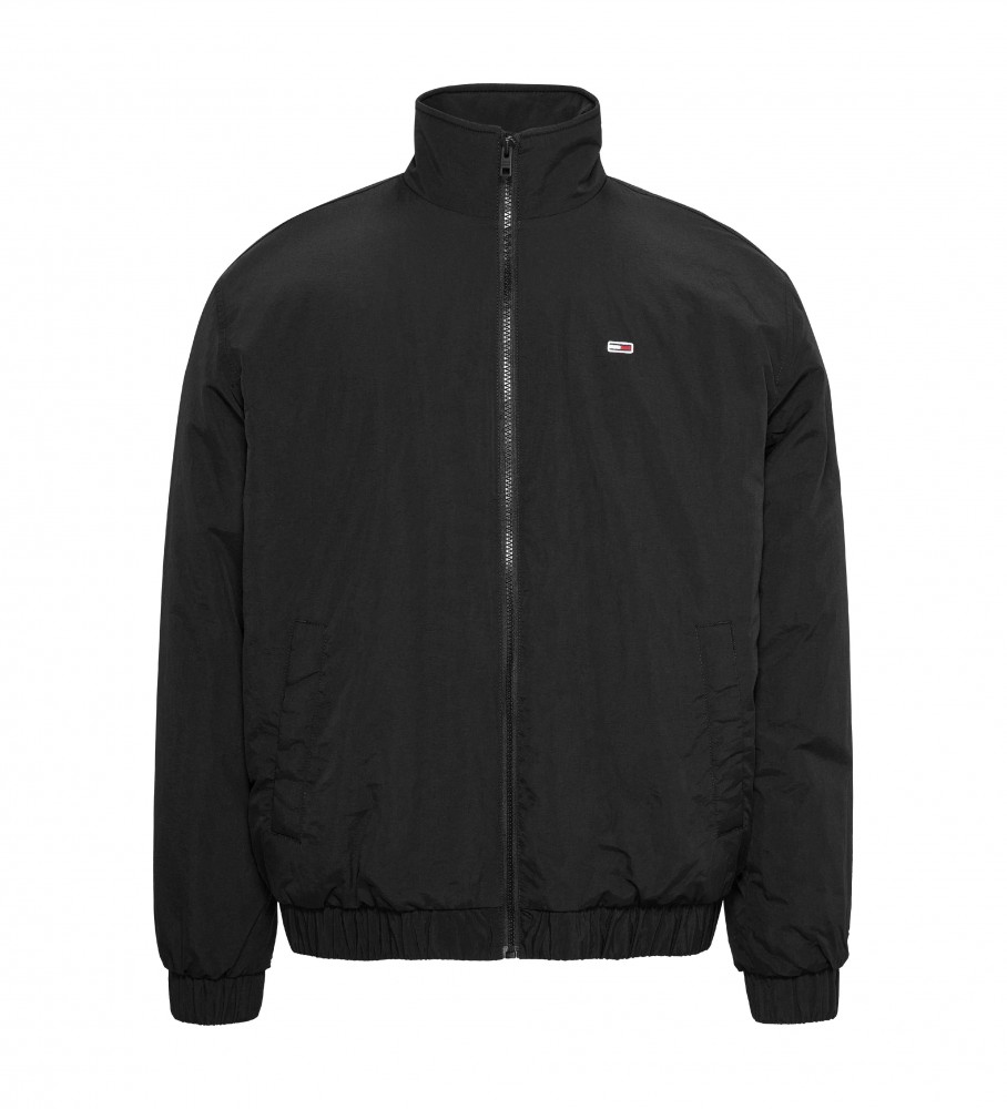 Jaqueta Tommy Jeans Essential Acolchoada preta
