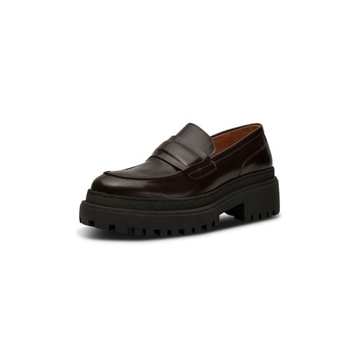 Shoe The Bear Iona Saddle Loafers,  Bordeux, 37
