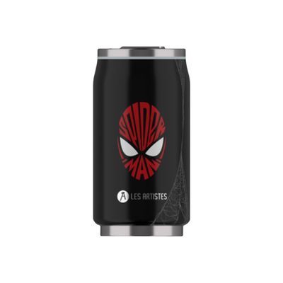 Les Artistes Paris - Canette isotherme - Spiderman - 280 ml - acier inoxydable