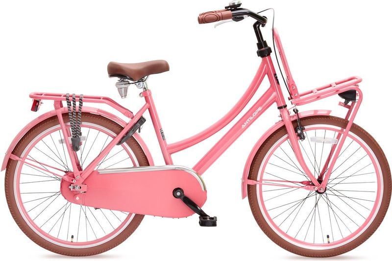 Antilope - Mini Cargo X1 - Meisjesfiets - 24 Inch - Roze