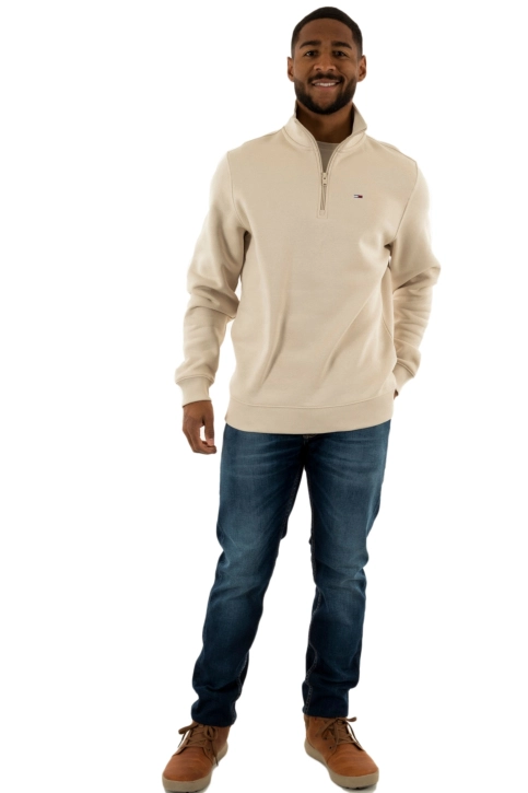 Sweat tommy jeans reg fleece acg newsprint