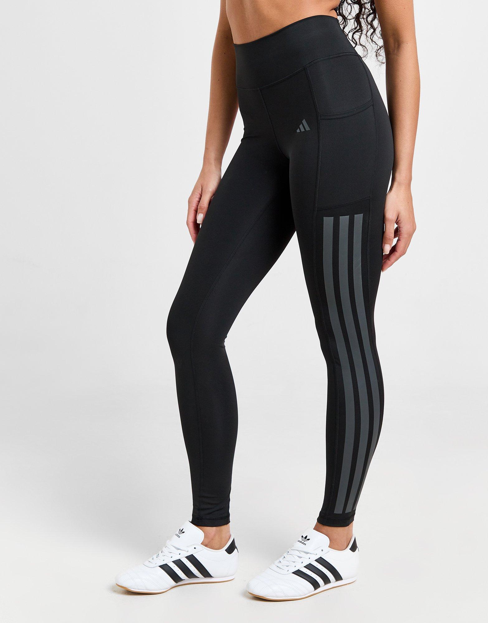 adidas Legging long 3 bandes Optime