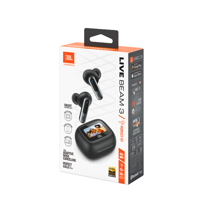 JBL - Live Beam3 True Wireless Black