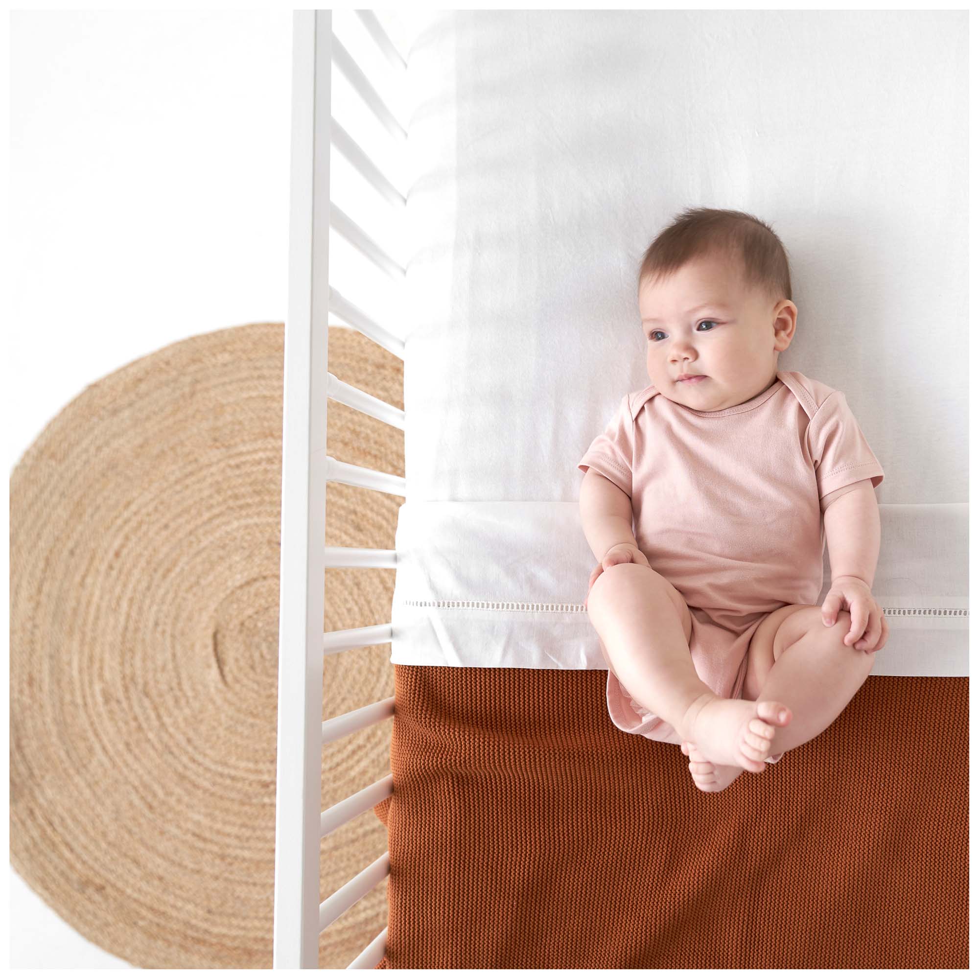Prénatal vloerkleed rond jute naturel