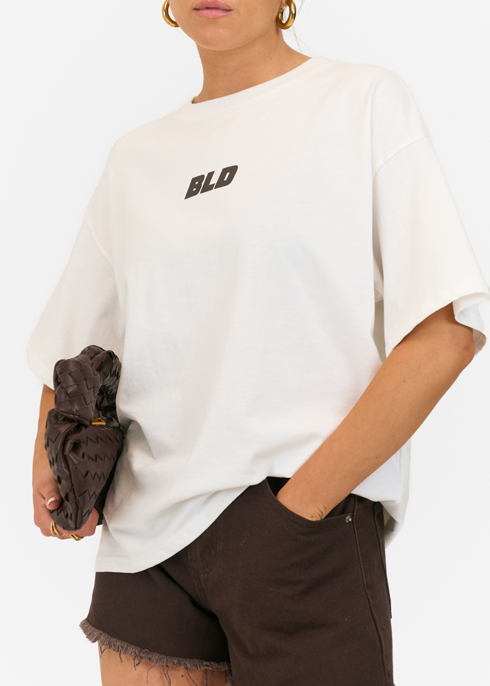 BLD t-shirt creme