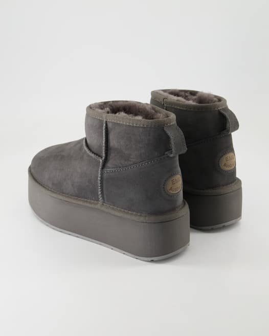 EMU Australia Stinger Micro Flatform Winterstiefel in Grau
