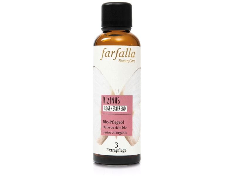 Farfalla Körper- u. Gesichtsöl Bio Rizinus 75 ml Das Multitalent für Körper, Haut und Haar