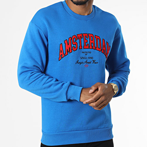 Sweat Crewneck 1121 Bleu Roi