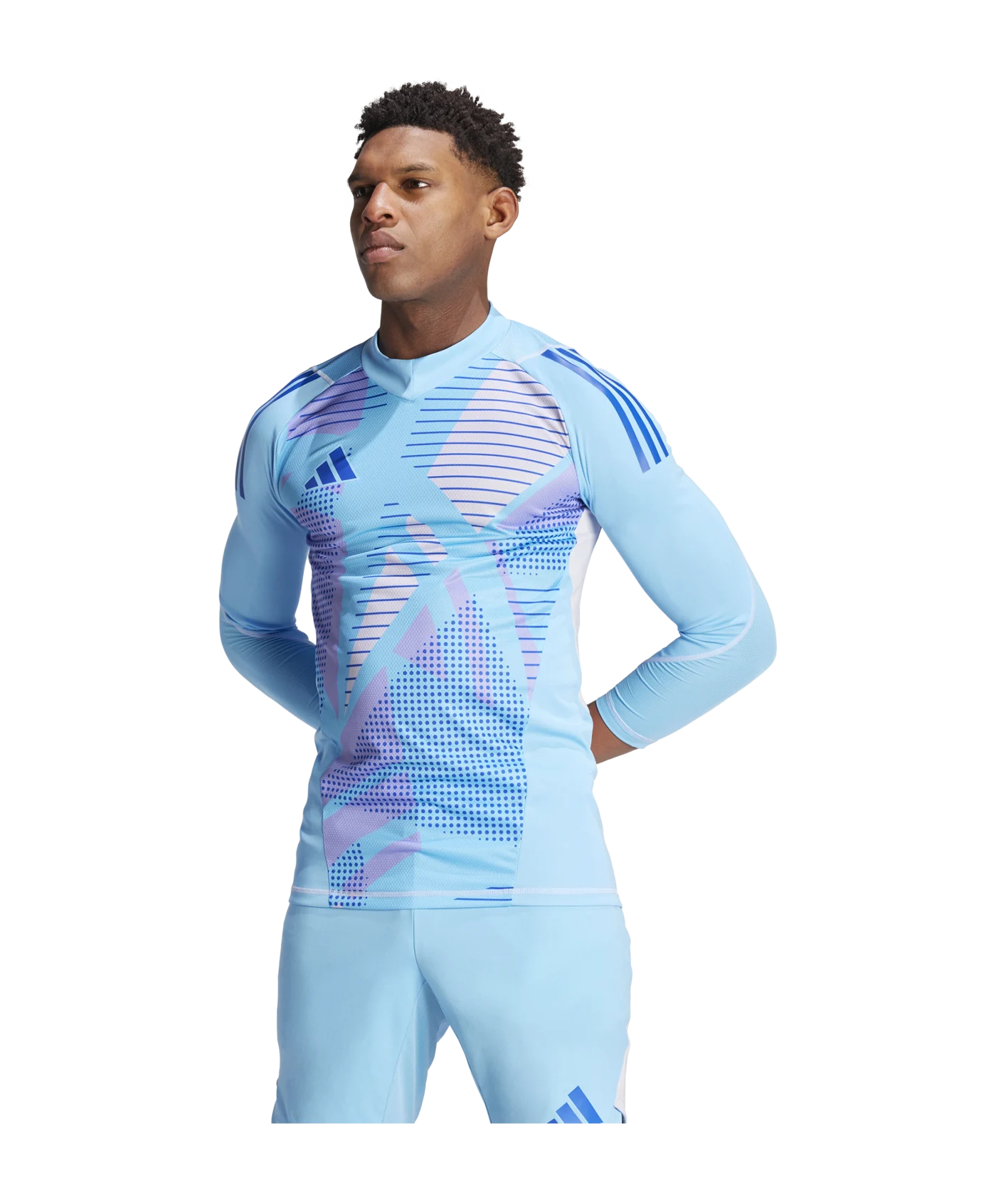 adidas Tiro 24 Pro Torwarttrikot langarm Blau