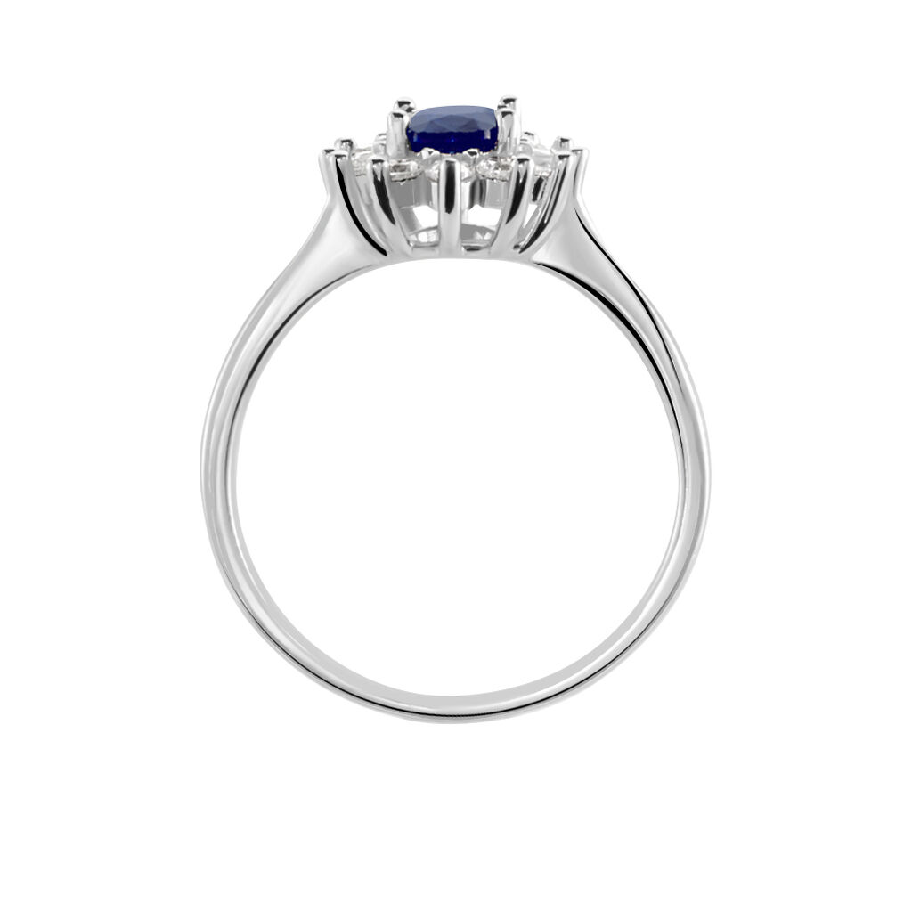 Bague Perez Argent Blanc Oxyde De Zirconium