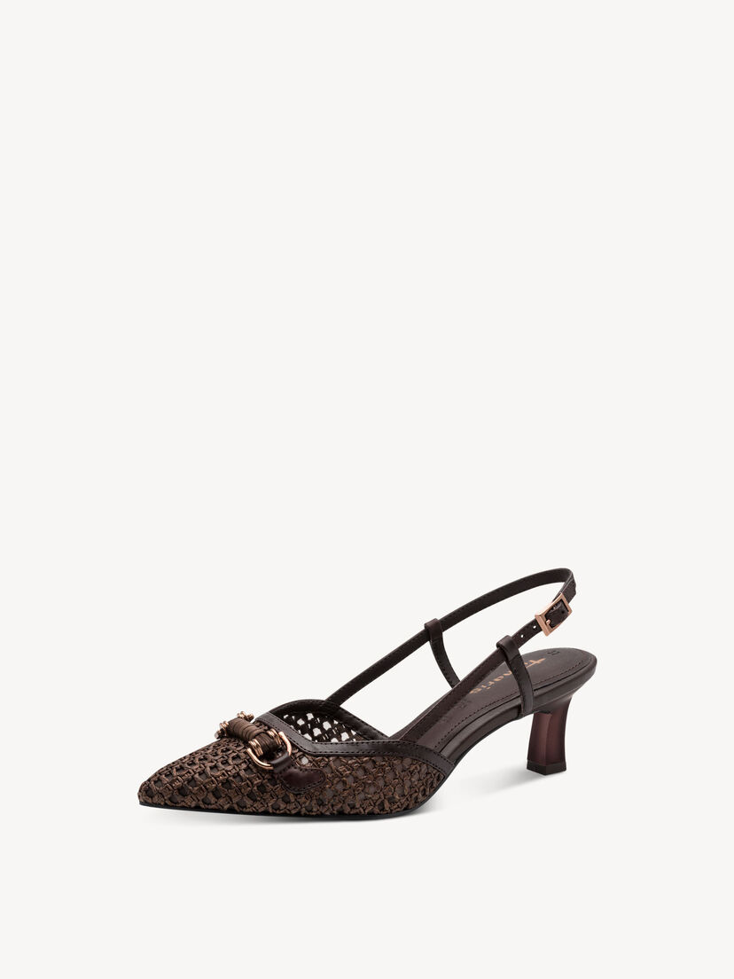 Slingpumps - bruin