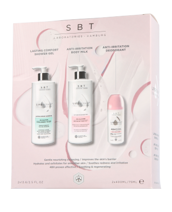 SBT LifeRepair Cell Nutrition Set mit 48H Biological Deodorant Anti-Irritation 400ml-400ml-75ml