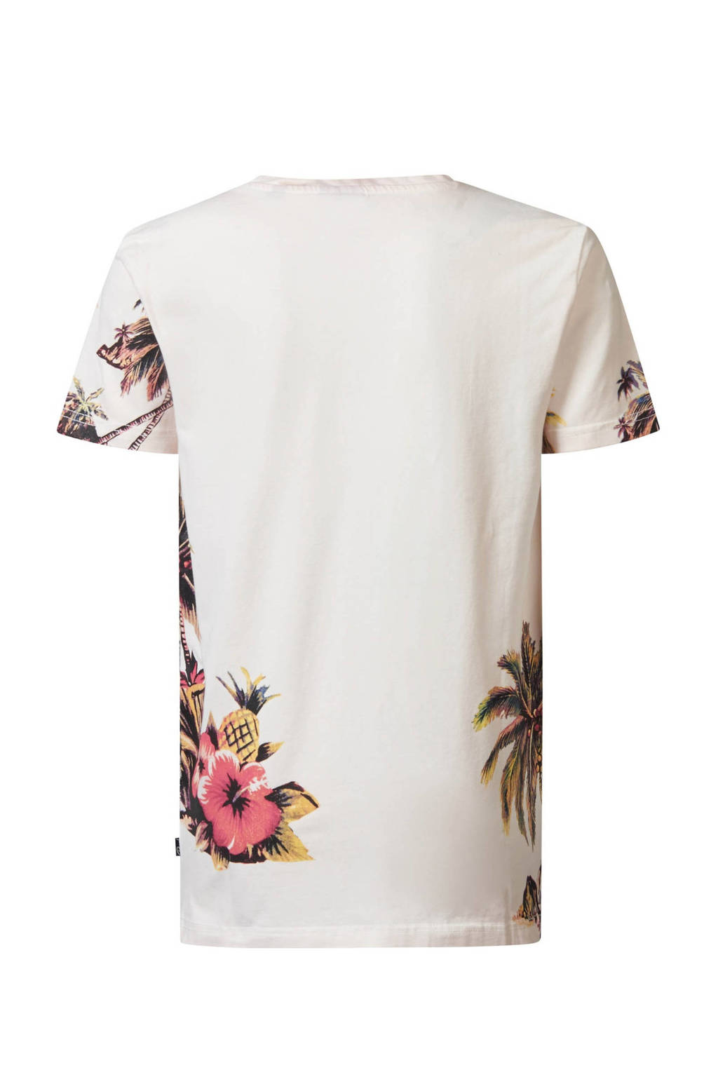 Petrol Industries T-shirt met all over print multicolor
