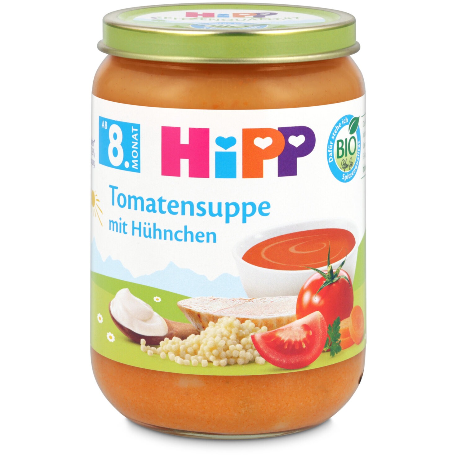 Hipp Tomatensuppe mit Hühnchen 8+ Monate