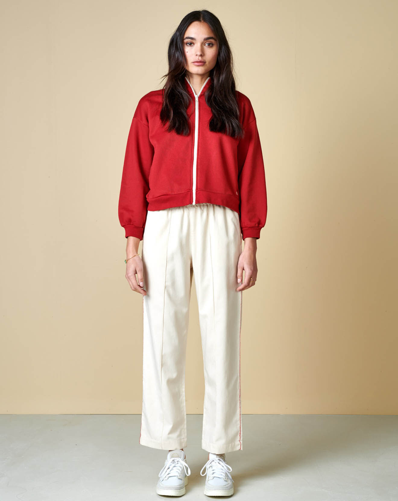 Bellerose Pantalon Vlad blanc