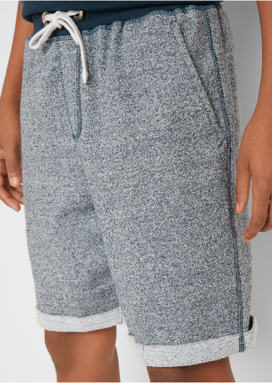 Bermuda imitation jean