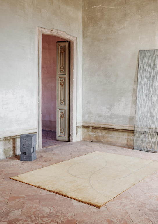 Linie Design Circulus vloerkleed 170x240 powder
