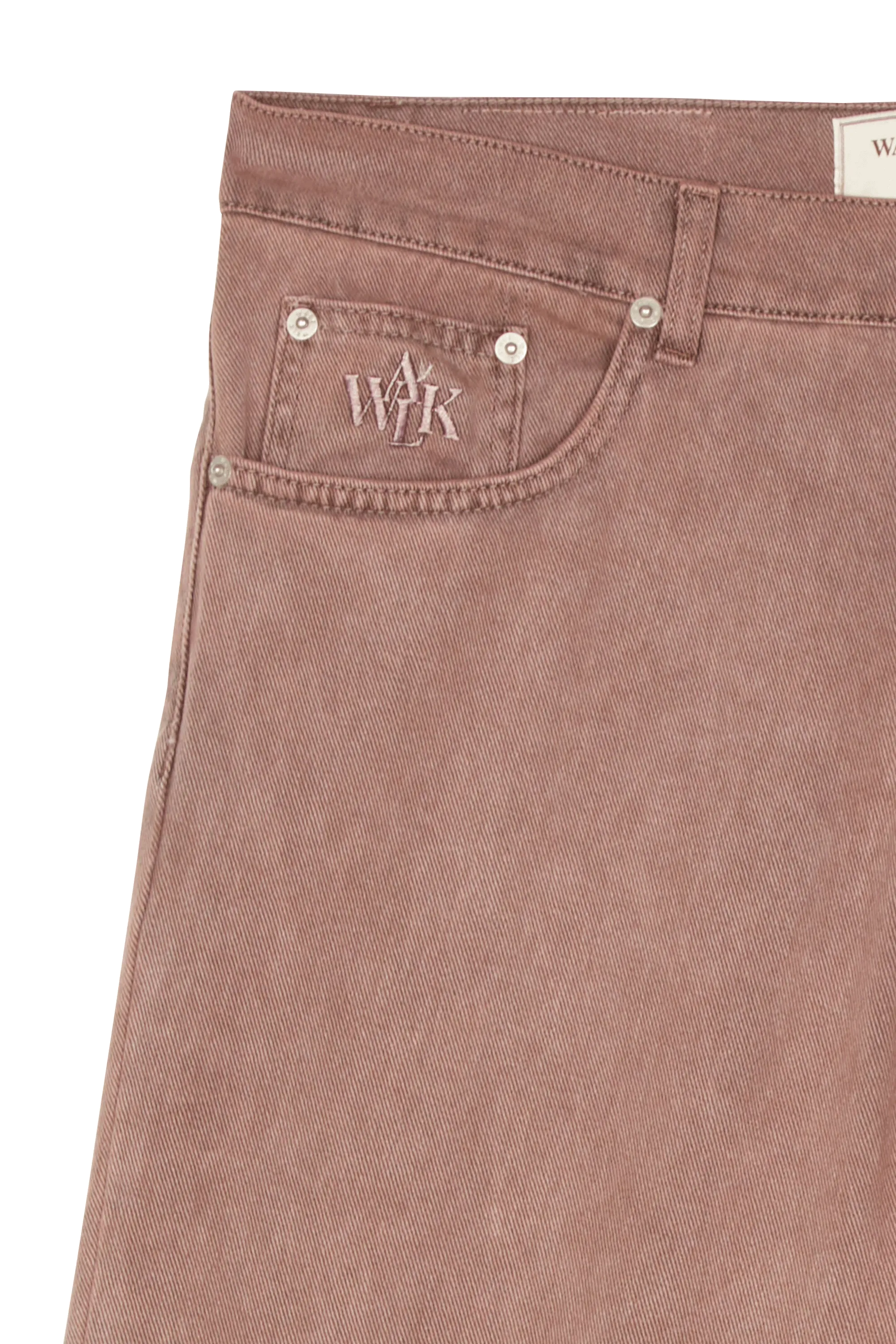 WALK IN PARIS Jean Le baggy grenat Rouge