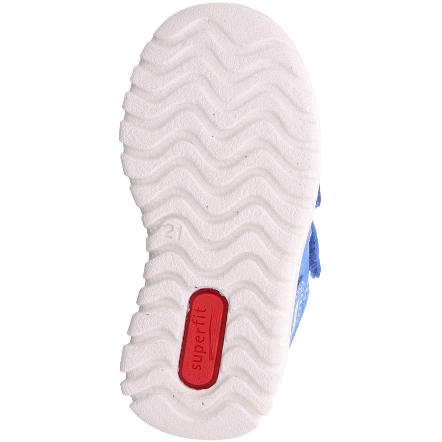superfit Halbschuh Sport7 Mini hellblau  grün