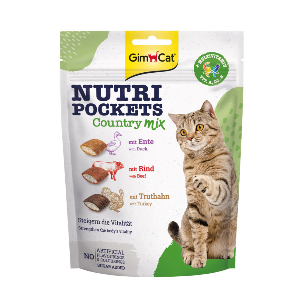 GimCat Nutri Pockets Country-Mix150 gr
