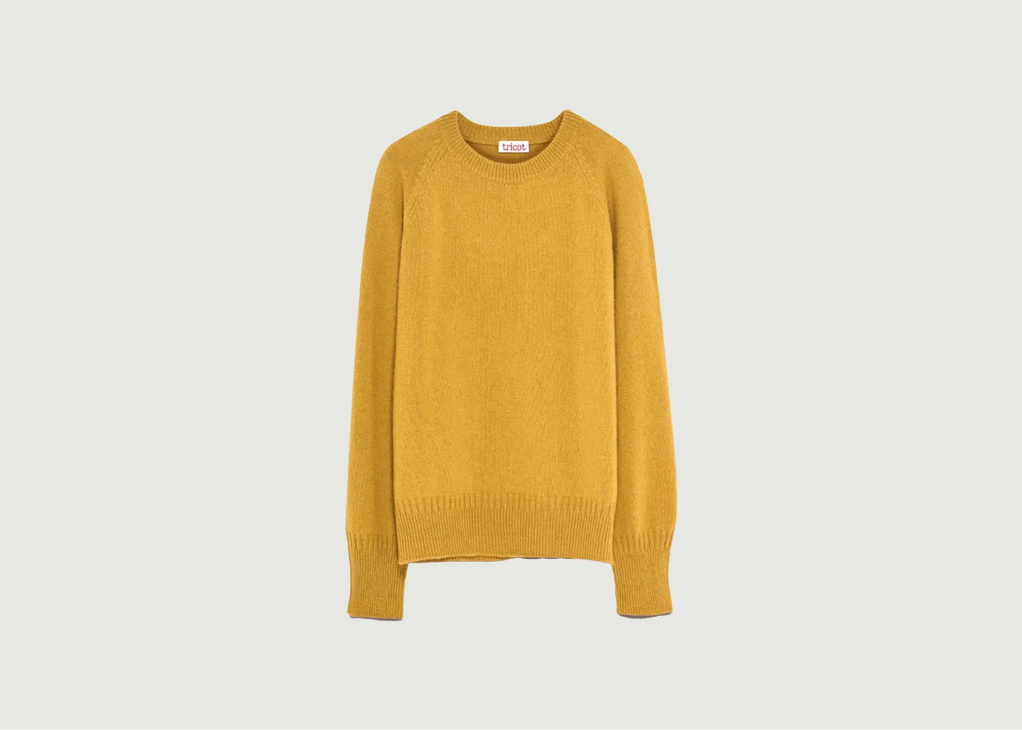 Pull Col Rond En Cachemire Tricot