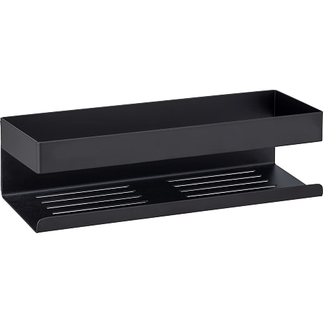 Wenko genova turboloc hylde - mat sort