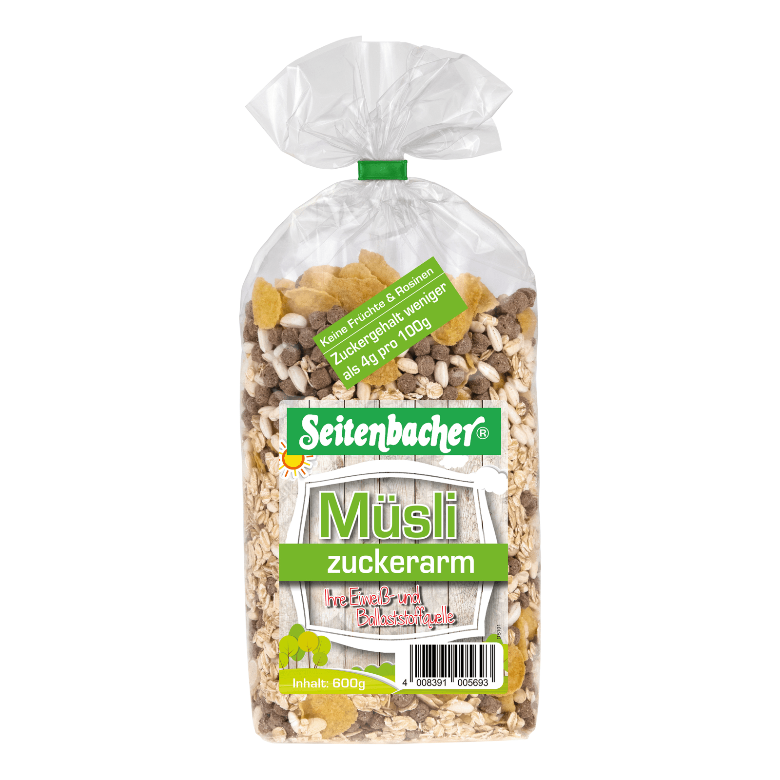 Müsli Zuckerarm (600g)