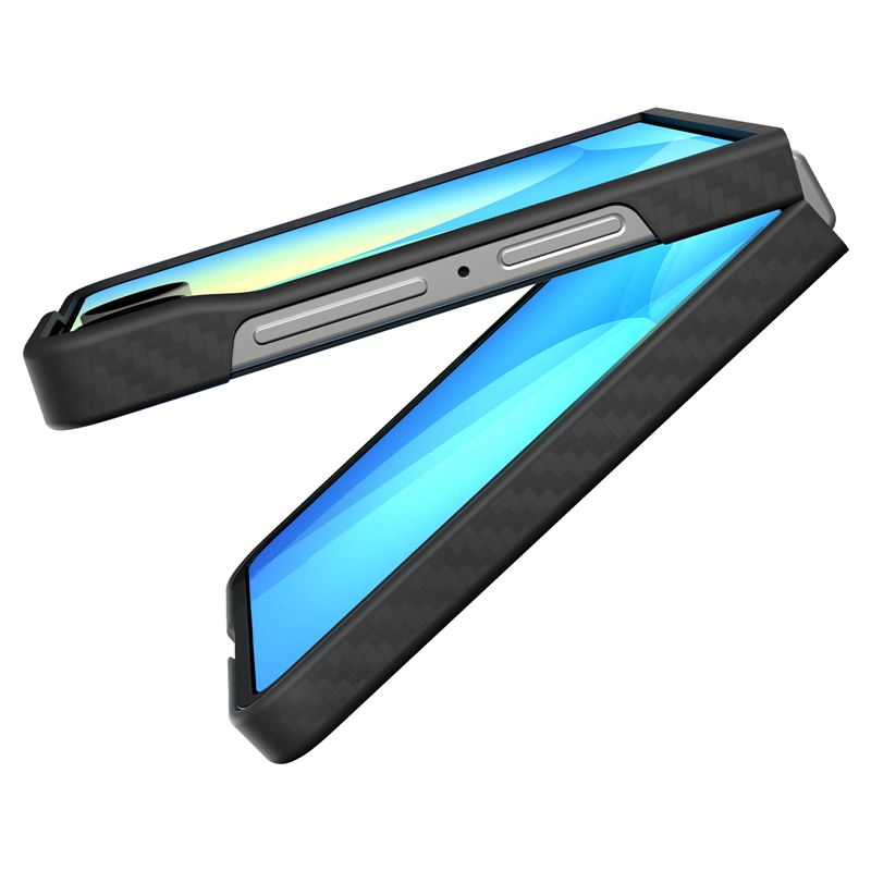 Samsung Galaxy Z Flip7 Air Skin Aramid Schutzhülle (ACS09564) - Schwarz