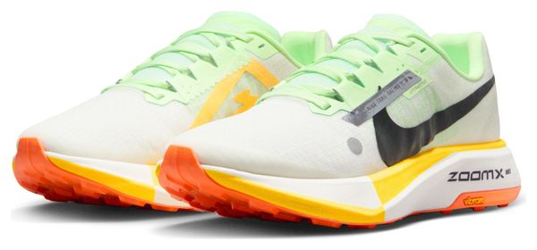 Chaussures de Trail Nike Ultrafly Blanc Vert Jaune Femme