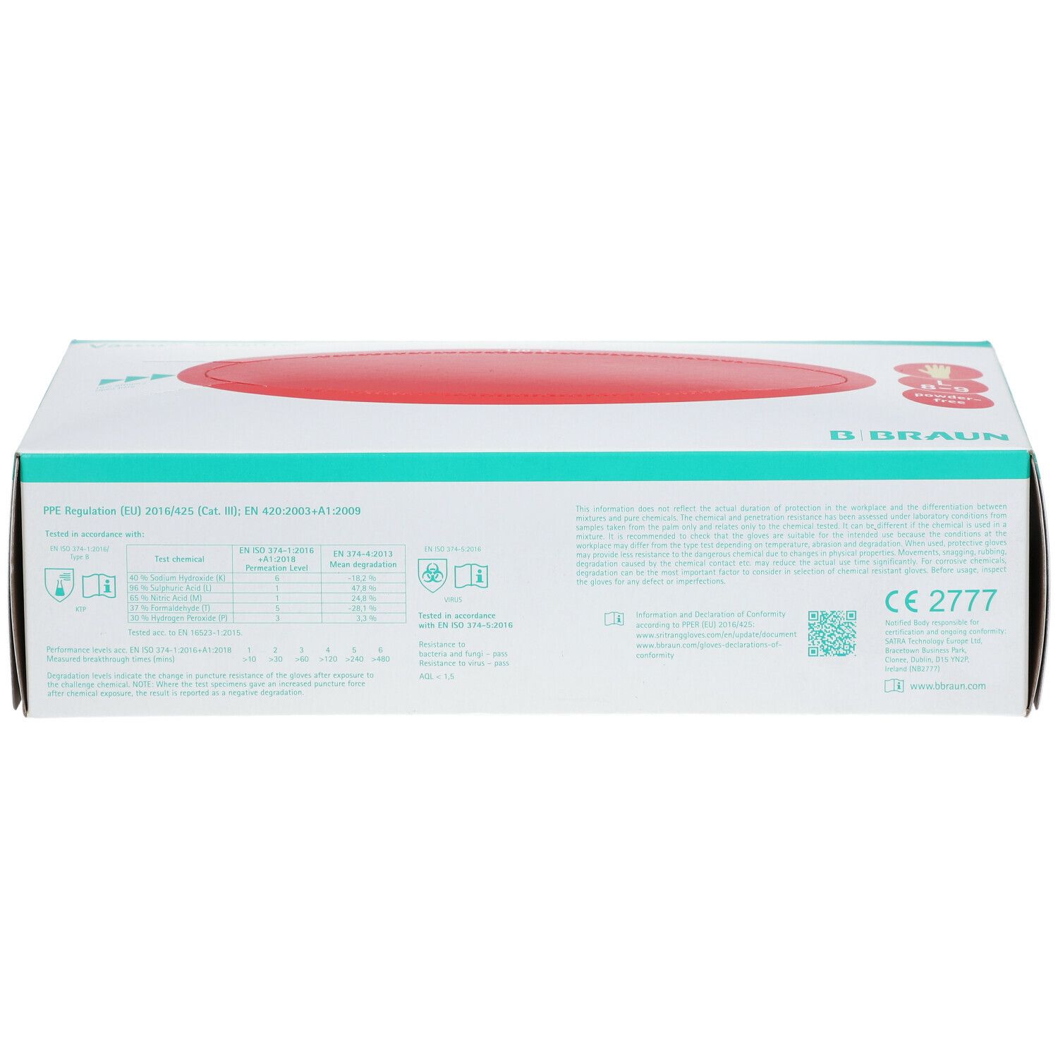 Vasco® Sensitive, puderfrei, Größe 8-9, groß