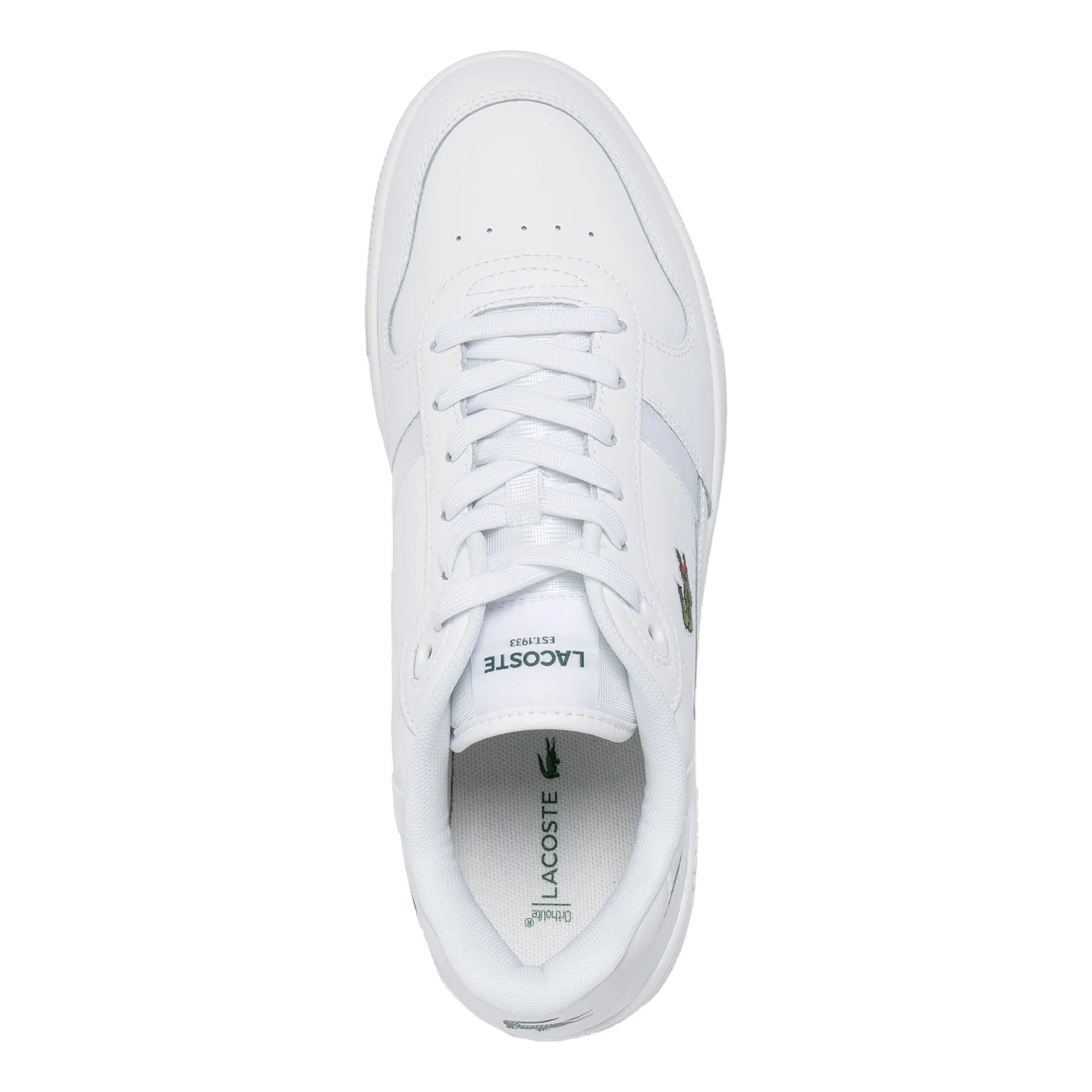 Lacoste T-Clip Set Baskets Hommes - Blanc