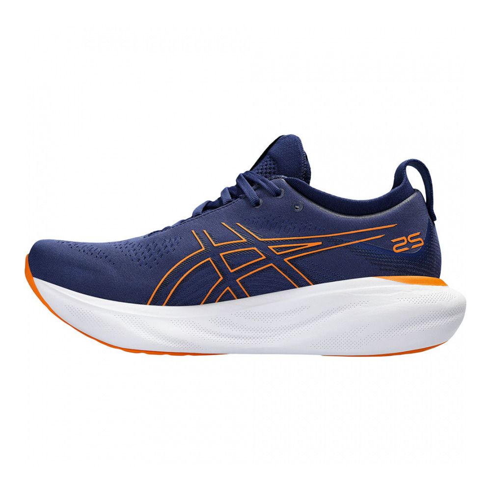 Asics GEL-NIMBUS 25 - Chaussures running Homme deep ocean/bright orange