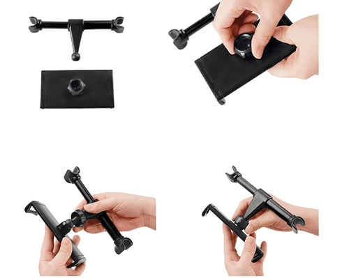 Xqisit Front seat mobile device holder Black