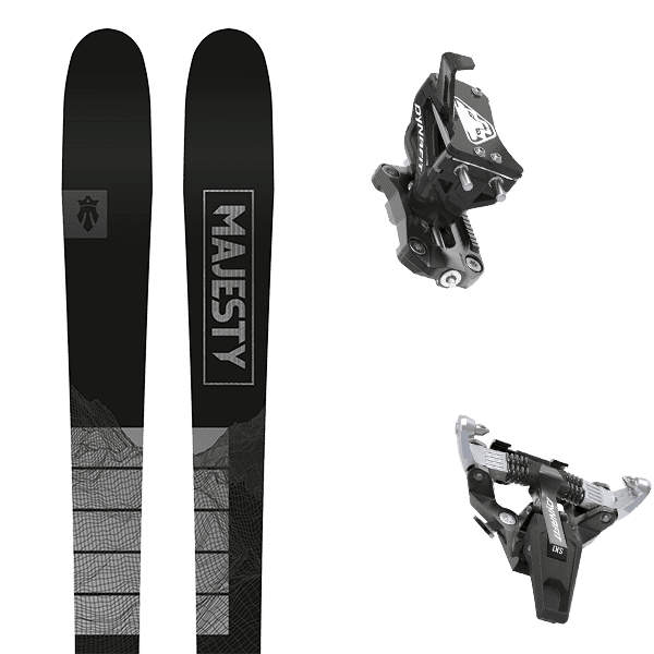 Pack ski de randonnée MAJESTY SUPERSCOUT CARBON + Fix