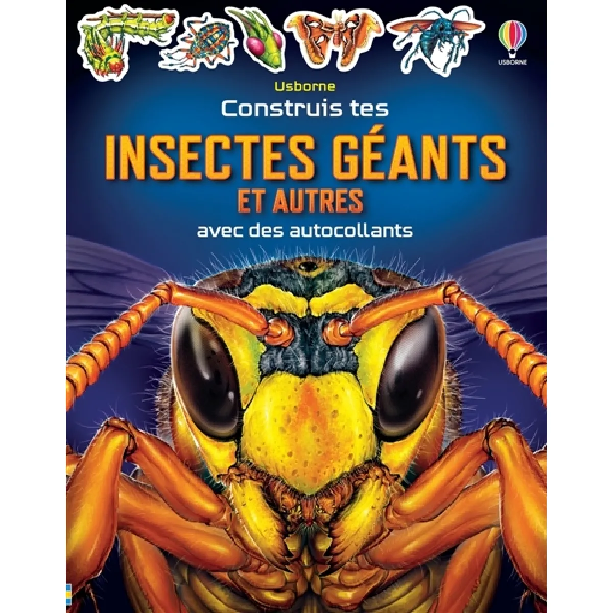Construis tes Insectes géants et autres avec des autocollants : Dès 5 ans