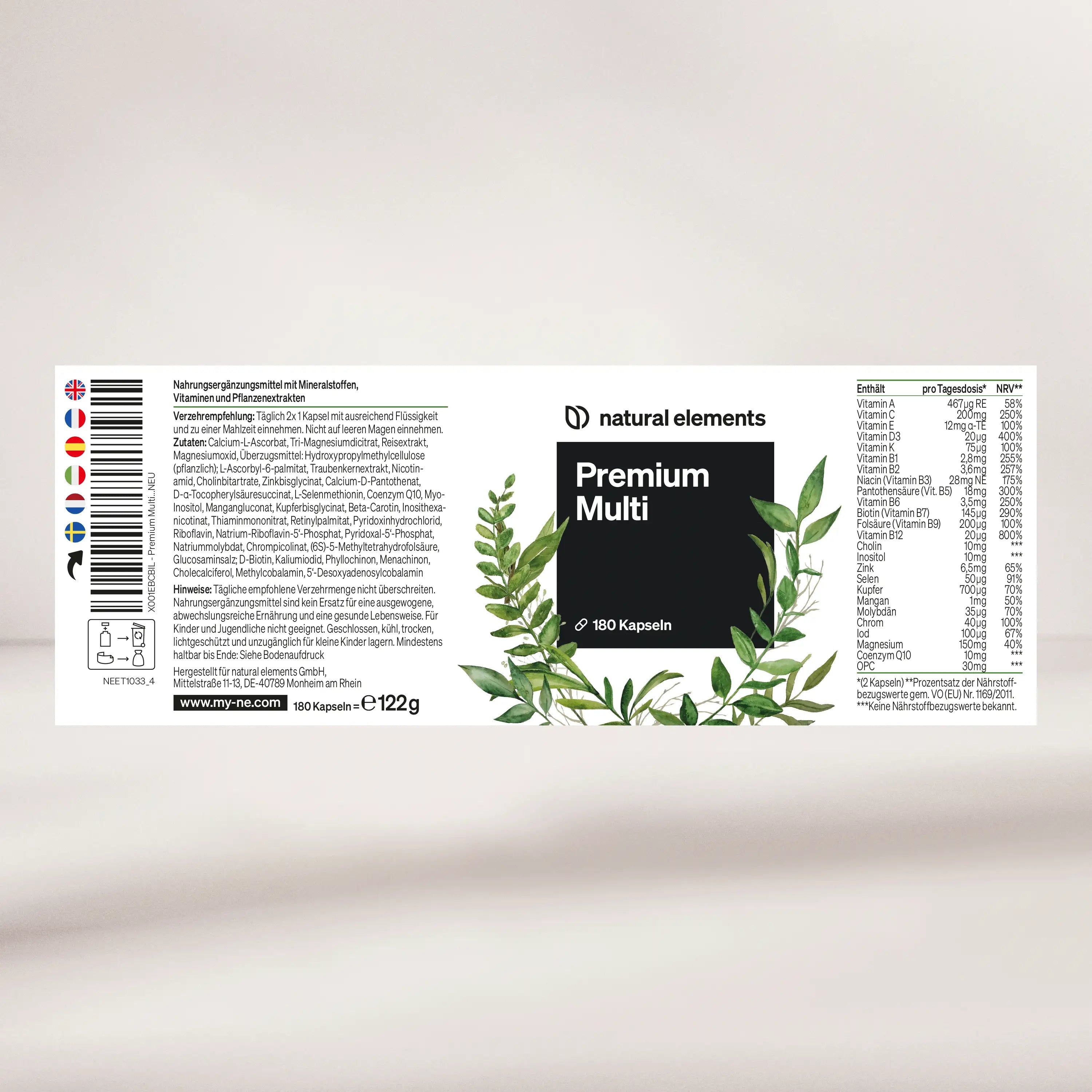 natural elements Premium Multi