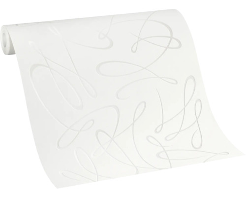 Vliesbehang 753301 Gratis patroon crème