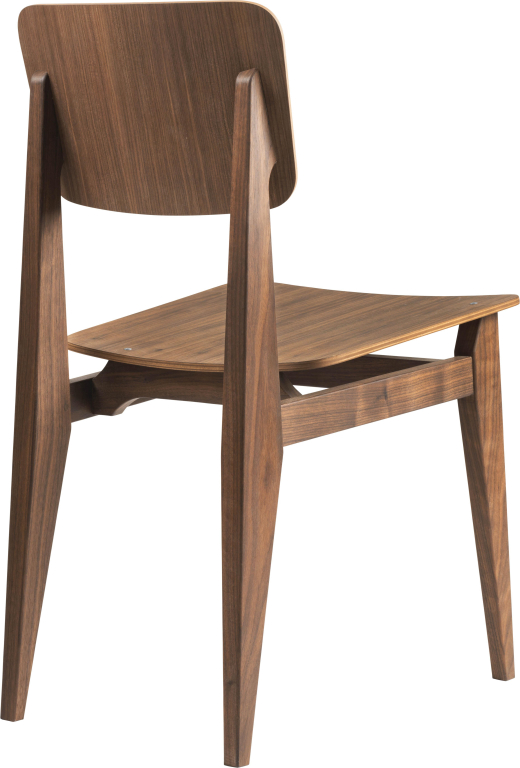 Gubi C-Chair stoel fineer oak oiled