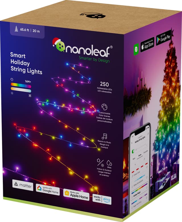 Nanoleaf Smart Holiday lyskæde 18 W, 20 m