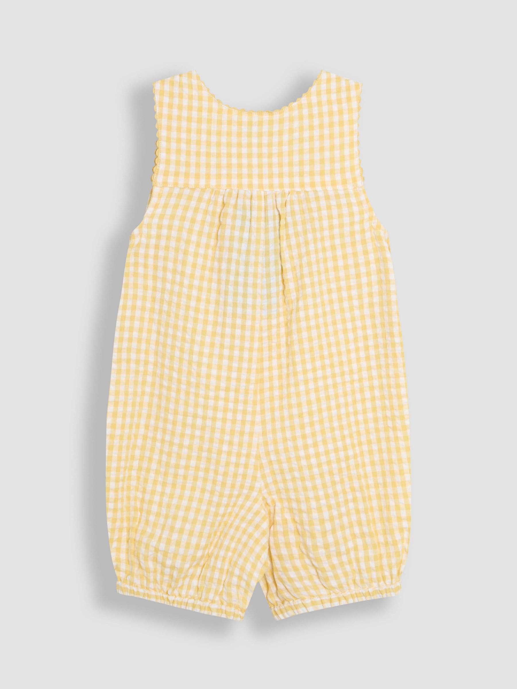 JoJo Maman Bébé tuinbroek met applicatie