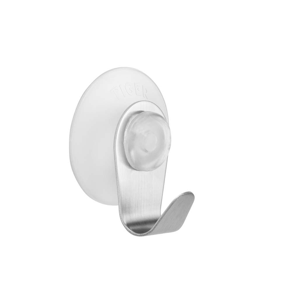 Tiger Haak Simply rvs geborsteld (2 stuks)