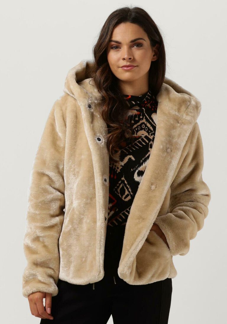 GIACOMO THE JACKET creme giacomo the jacket faux fur jas 6513580