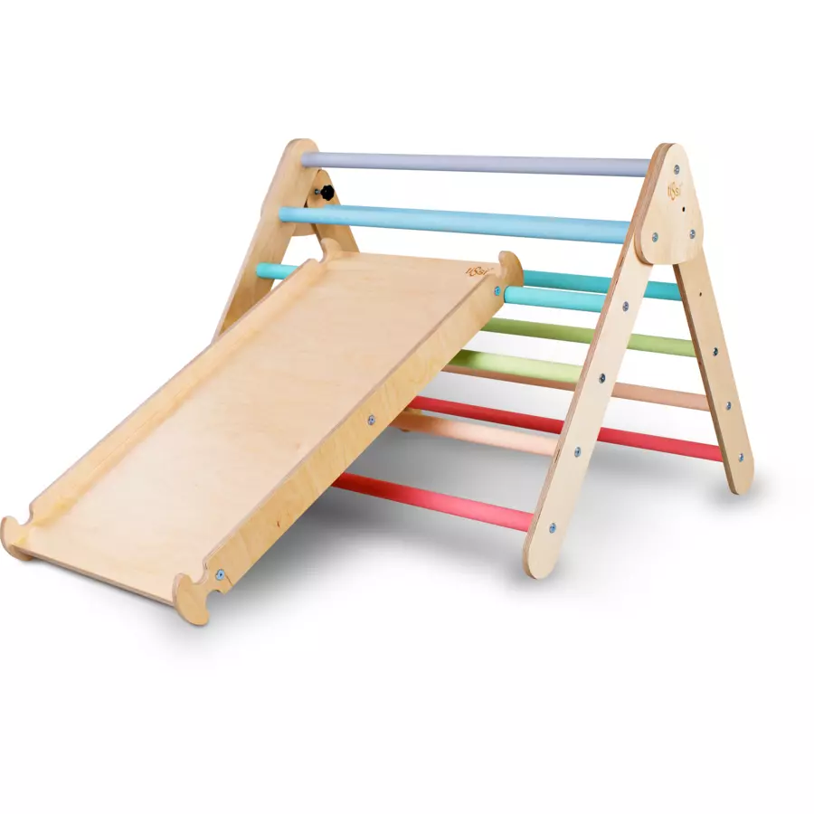 tiSsi® Pikler-Dreieck Pastell bunt
