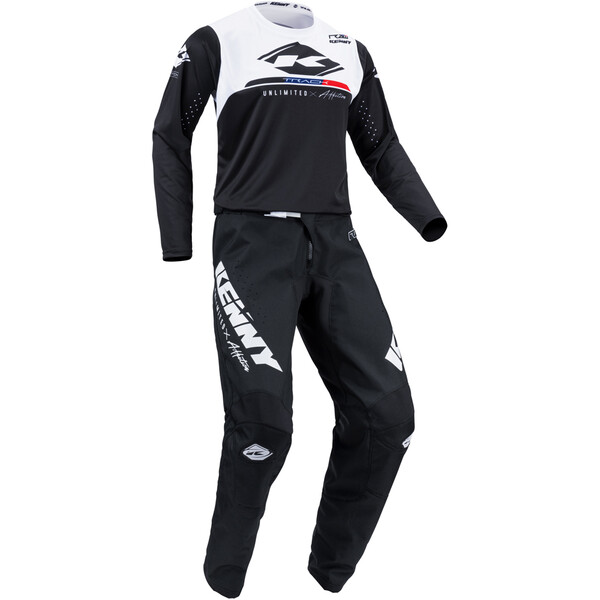 Kenny - Maillot Track Raw - 2023 Noir / Blanc