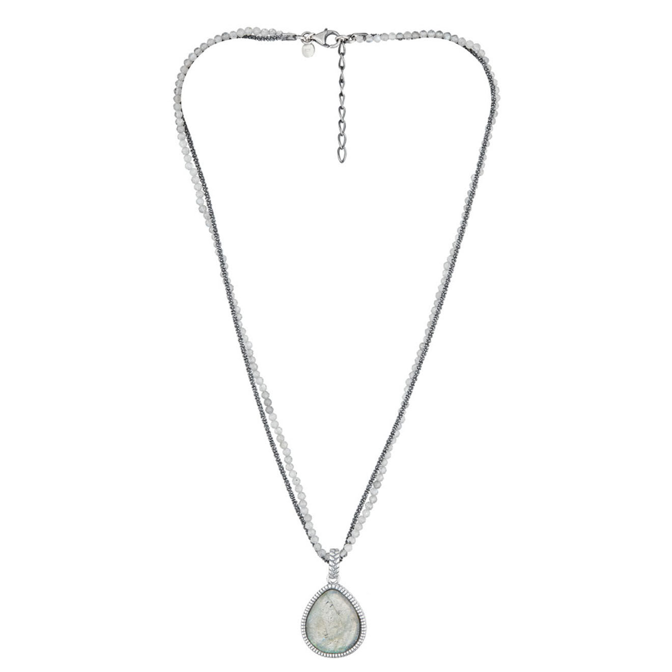 Rockstone Collier Holan en Argent & Labradorite
