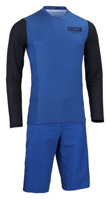 Maillot Manches Longues Kenny Charger Bleu/Noir