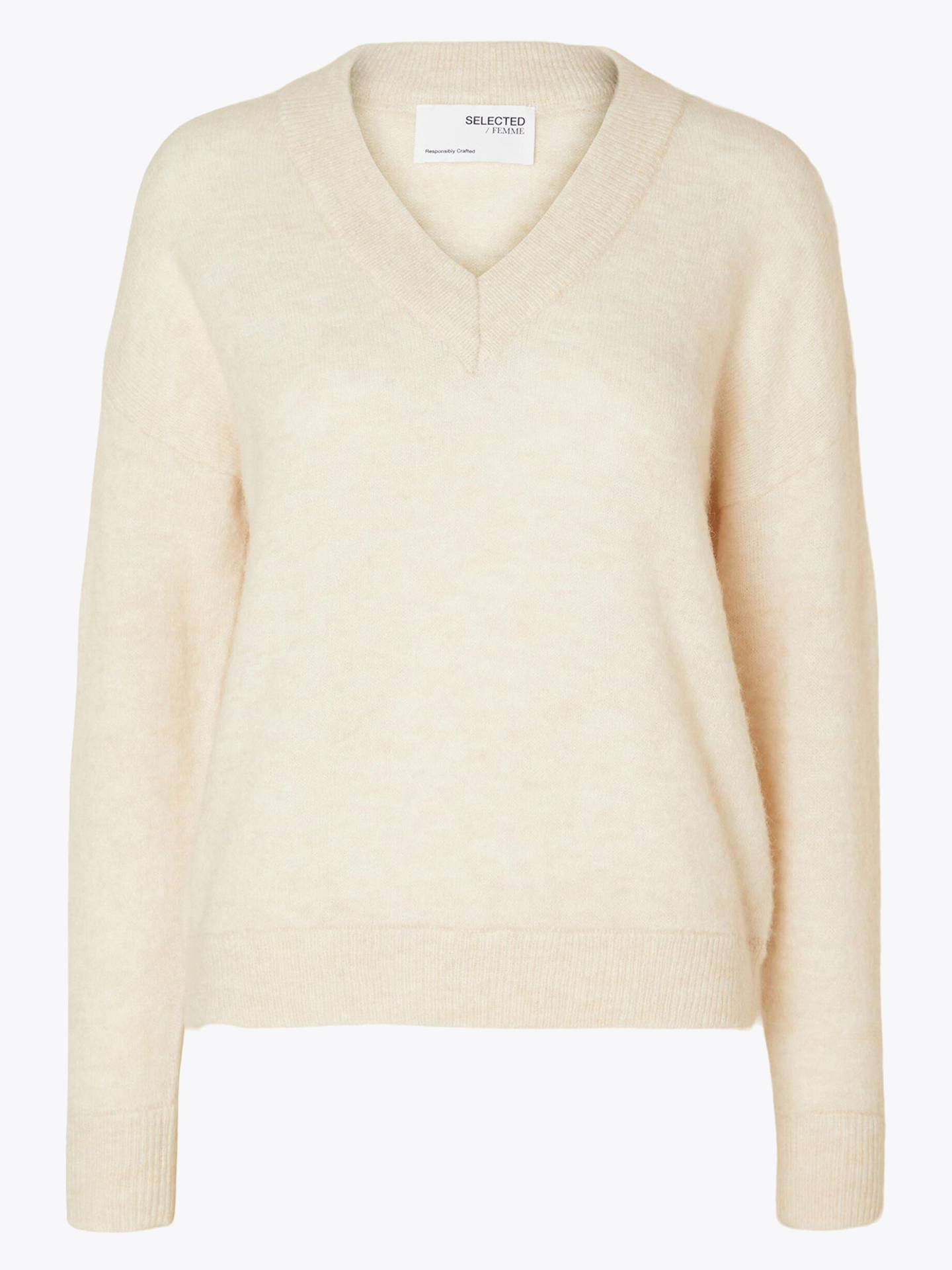 Maline Long Sleeve Knit V-neck